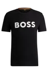 BOSS ORANGE T-Shirt Thinking 1 Braun/Schwarz/Rosa/Gold