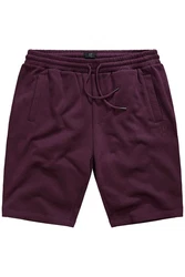 JP1880 Bermuda Basic kurze Jogginghose Dunkelrot/Bordeaux/Lila