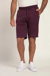 JP1880 Bermuda Basic kurze Jogginghose Dunkelrot/Bordeaux/Lila
