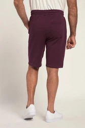 JP1880 Bermuda Basic kurze Jogginghose Dunkelrot/Bordeaux/Lila