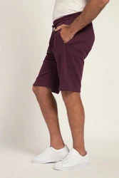 JP1880 Bermuda Basic kurze Jogginghose Dunkelrot/Bordeaux/Lila