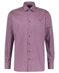 Eterna Langarmhemd Herren Hemd Modern Fit Lila/Rot/Rosa/Dunkelrot