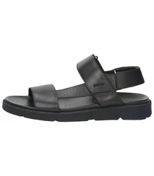 Geox Sandale U XAND 2S Schwarz/Grau/Dunkelgrau/Beige