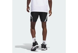 adidas Performance ADIDAS SELECT MESH SHORTS Schwarz/Weiß/Hellgrau