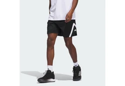 adidas Performance ADIDAS SELECT MESH SHORTS Schwarz/Weiß/Hellgrau