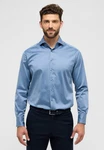 Eterna Langarmhemd MODERN FIT EASY IRON Hellblau/Blau/Dunkelblau