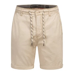 Indicode Shorts Incanvar Dunkelblau/Beige/Khaki