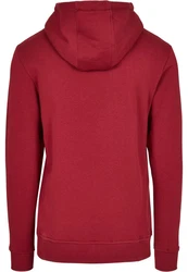 Urban Classics Sweatshirt Herren Organic Basic Hoody (1-tlg) Rot/Dunkelrot/Rosa