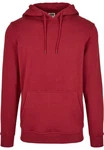 Urban Classics Sweatshirt Herren Organic Basic Hoody (1-tlg) Rot/Dunkelrot/Rosa