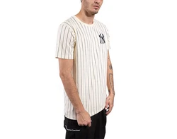 New Era T-Shirt New York Yankees Beige/Weiß/Creme/Khaki/Blau/Dunkelblau