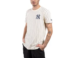 New Era T-Shirt New York Yankees Beige/Weiß/Creme/Khaki/Blau/Dunkelblau