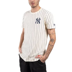 New Era T-Shirt New York Yankees Beige/Weiß/Creme/Khaki/Blau/Dunkelblau
