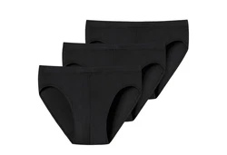 uncover by SCHIESSER Slip Basic Supermini Mini (3-St) Dunkelblau/Blau/Schwarz