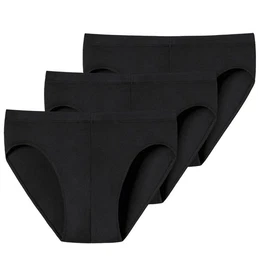 Slip Supermini Cotton (3-St) Super Mini Slips mit Komfortbndchen im Mehrpack