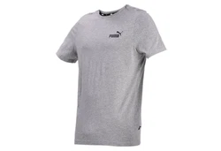 PUMA T-Shirt Essentials Small Logo T-Shirt Herren Grau/Dunkelgrau