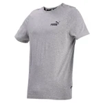 PUMA T-Shirt Essentials Small Logo T-Shirt Herren Grau/Dunkelgrau