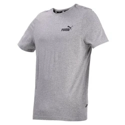 PUMA T-Shirt Essentials Small Logo T-Shirt Herren Grau/Dunkelgrau