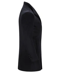 Allthemen Kurzmantel Herren Wintermantel mit Stehkragen Schwarz/Dunkelblau/Grau/Hellblau