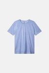 colours & sons T-Shirt Oil Dyed Hellblau/Blau/Lila
