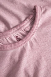 colours & sons T-Shirt Oil Dyed Rosa/Lila
