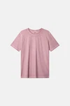 colours & sons T-Shirt Oil Dyed Rosa/Lila