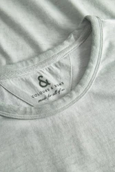 colours & sons T-Shirt Oil Dyed Hellgrün/Grün/Hellblau