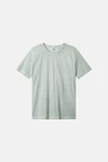 colours & sons T-Shirt Oil Dyed Hellgrün/Grün/Hellblau
