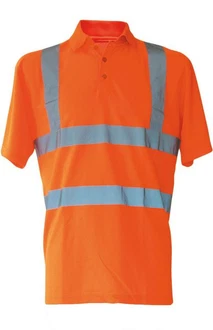 Korntex Warnschutz Shirt Herren Hi-Viz Arbeits Polo Shirt Basic (20471)