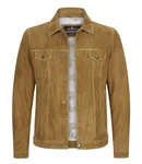 Milestone Lederjacke MSJuliano Braun/Beige