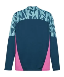 PUMA Sweater individualFINAL HalfZip Sweatshirt Hellblau/Blau/Dunkelblau