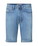Pierre Cardin Stoffhose Lyon Bermuda Hellblau/Blau