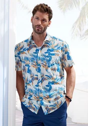 John Devin Hawaiihemd Regular fit Kurzarm Freizeithemd 