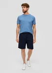 s.Oliver Bermudas Chino-Shorts im Relaxed Fit Dunkelblau/Blau/Hellblau