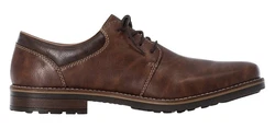 Rieker Schnürschuh mit gepolsterter Innensohle braun/wood/toffee