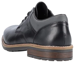 Rieker Schnürschuh in eleganter Optik schwarz