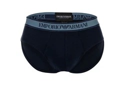 Emporio Armani Slip Core Logoband 3er Pack blau/marine
