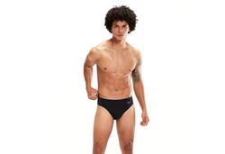 Speedo Badehose HYPERBOOM SPL 7CM BRF AM SCHWARZ/GRAU