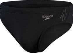 Speedo Badehose HYPERBOOM SPL 7CM BRF AM SCHWARZ/GRAU