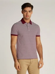 Tommy Hilfiger Poloshirt Core 1985 1985 SLIM POLO Bordeaux/Dunkelrot/Rot