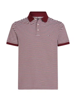 Tommy Hilfiger Poloshirt Core 1985 1985 SLIM POLO Bordeaux/Dunkelrot/Rot