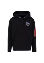 Alpha Industries Space Shuttle Hoodie Dunkelblau/Dunkelgrau/Schwarz