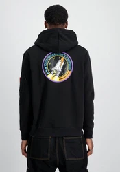 Alpha Industries Space Shuttle Hoodie Dunkelblau/Dunkelgrau/Schwarz