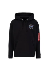 Alpha Industries Space Shuttle Hoodie Dunkelblau/Dunkelgrau/Schwarz