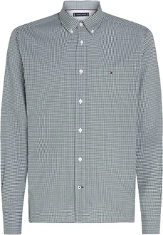 Tommy Hilfiger Langarmhemd NAT. SOFT FLEX GINGHAM RF SHIRT ornamental grn/optic wei