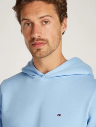 Tommy Hilfiger Sweatshirt Flag Logo Hoody vessel blau