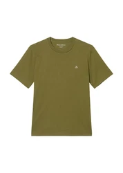 Marc O'Polo T-Shirt Dunkelgrün/Khaki