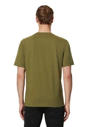 Marc O'Polo T-Shirt Dunkelgrün/Khaki