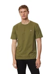Marc O'Polo T-Shirt Dunkelgrün/Khaki