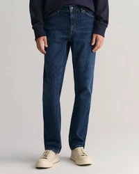 Gant Regular-fit Jeans REGULAR GANT JEANS Blau/Lila/Dunkelblau