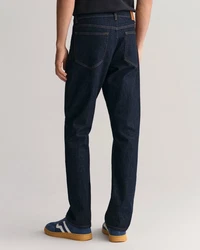 Gant Regular-fit Jeans REGULAR GANT JEANS Dunkelblau/Blau/Lila